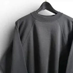 90s USA製 VINTAGE Hanes 無地 ブラック スウェット C01