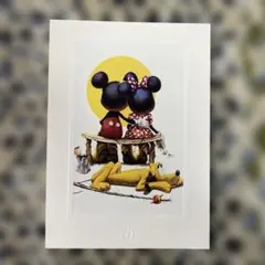 【希少/美品】ディズニー ポストカード Puppy Love
