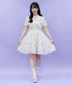 【axes】チューリップミニワンピース