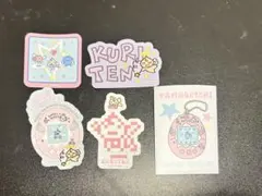 たまごっち　ダイカットステッカー セット　てんしっち　くりてん　シール