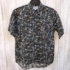 古着 90's 総柄シャツ ビンテージ 一点物のサムネイル