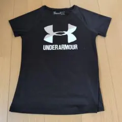 UNDER ARMOUR ブラック Tシャツ YLG
