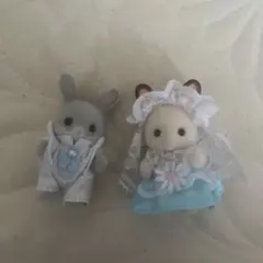シルバニアファミリー 　すてきなウェディング　わたうさぎの赤ちゃん