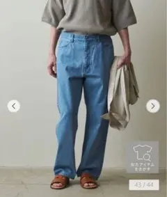 【美品】Steven Alan 12oz デニムパンツのサムネイル