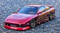 1/24 アオシマ bnスポーツ 180sx 完成品 - メルカリ