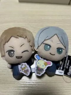 ハイキュー!!×サンリオキャラクターズ ちびぐるみ　夜久衛輔　灰羽リエーフ