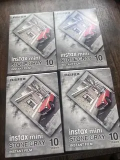instax mini stone grey 40枚