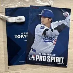 MLBワールドツアー東京シリーズ 2025開幕戦配布クリアファイル＆リストバンド