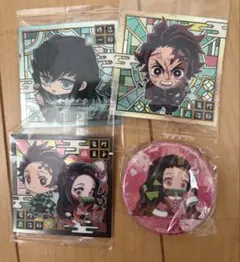 鬼滅の刃 ウエハースシール 缶バッジ セット