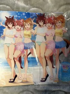 ウマ娘　書き下ろしビッグアクリルスタンド　イラストボード