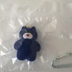 モジョジョジョmojojojo 青い猫のキーチェーン