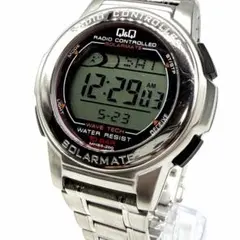 超美品 シチズン Q&Q MHS5-200 ソーラー電波受信デジタル腕時計 - メルカリ