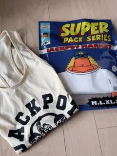 ジャックポットマーケットセット　(タンクトップ Lサイズ/Tシャツ XL)