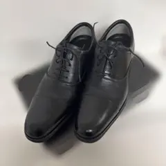 未使用級【ムーンスター】(26.5cm)3Eストレートチップシューズ 黒