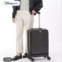 ディズニー キャリーケース ミッキー 黒 Sサイズのサムネイル