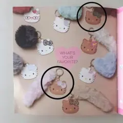ハローキティ ふわふわファーチャーム　まとめ売り