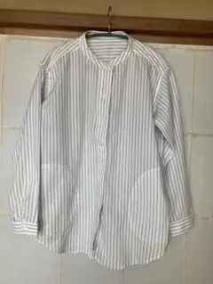 シャツ 長袖 ストライプ
