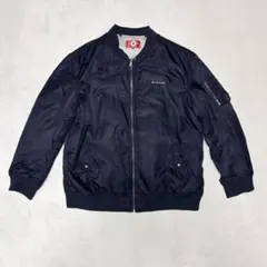 と*わ様 Converse MA-1 フライトジャケット ブラック CONVERSE ALL STAR MA-1風 ナイロンジャケット ブラック - メルカリ