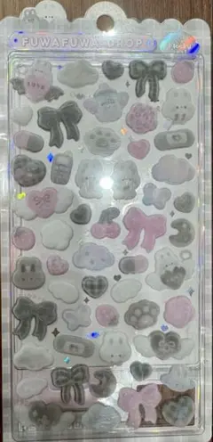 フワフワドロップ キャラクターシールセット