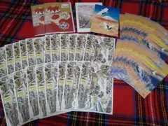 和風絵柄付きメッセージカード