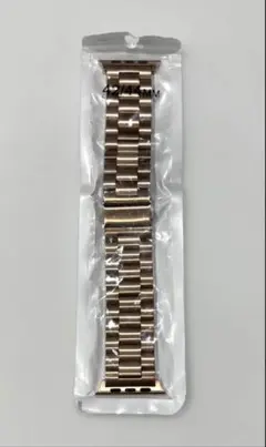 人気✨アップルウォッチ メタリック バンド38/40/41mm ローズゴールド