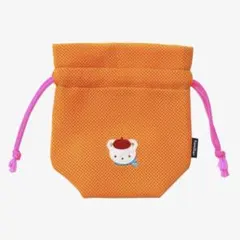 【新品】familiar ファミリア 巾着 オレンジのサムネイル