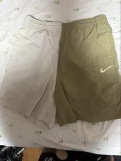 Nike バスケットボールパンツ ホワイト/オリーブ