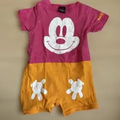 BABYDOLL ミッキーロンパース 80