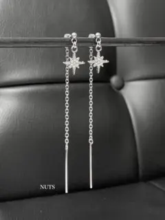 BTS ジミン 着用タイプ【ポラリスピアス 2個】ステンレス a14