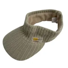 ブリヂストン BRIDGESTONE ニット サンバイザー ベージュ