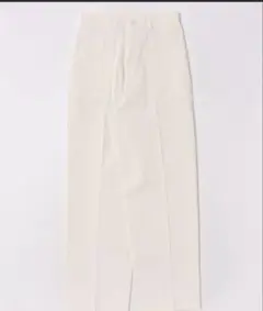 Bargiee DIAGONALホワイトカジュアルパンツ　チノパン