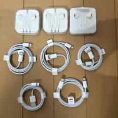 iPhone純正付属品　イヤホン・ケーブルセット