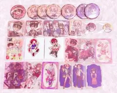 ダンガンロンパ まとめ売り ハート型アクリルバッジ ぱしゃこれ 15周年