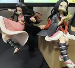 鬼滅の刃　禰豆子 フィギュア 2体セット/箱無し