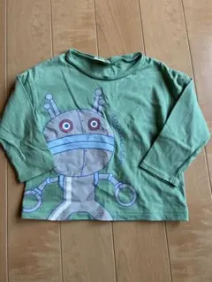 【90㎝】　アニメ　だだんだんTシャツ 緑