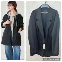 新品　タグ付き　スピックアンドスパン　TRロングジャケット