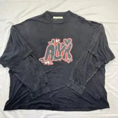 1017 alyx 9sm クラッシュ ダブルレイヤード ロングtシャツのサムネイル