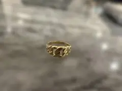 18金チェーンモチーフリング　上野ピジョン購入