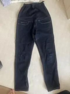 2本セット　マタニティパンツ 無印　ボーイフレンドデニム　レギンス
