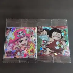 ワンピースシールウエハース　2枚セット