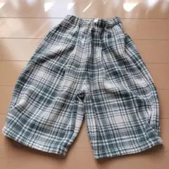 ローリーズファームキッズ　LOWRYS FARM KIDS チェックワイドパンツ