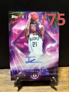 Tyler Smith Topps Midnight Auto 75