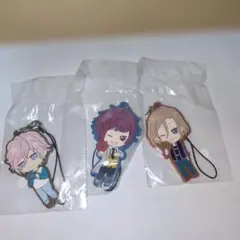 A3！　摂津万里　有栖川誉　向坂椋　ラバーストラップ