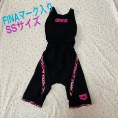 値下げ　arena 訳あり　着用回数少　競泳水着　SSサイズ　アクアフォース