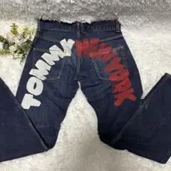 トミーヒルフィガー　デニム　ペイント　TOMMY HILFIGER