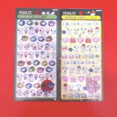 PEANUTS スヌーピー　ボンボンドロップシール　mini ミニ