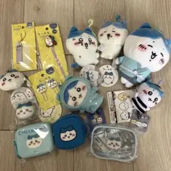 ちいかわ　ハチワレ　セット売り　ポーチ　キーホルダー