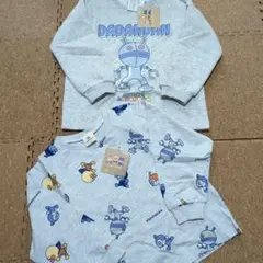 ★今だけ！！★新品★110★アンパンマン＆DADANDAN裏起毛トレーナーセット