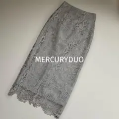 MERCURYDUO レースロングタイトスカート