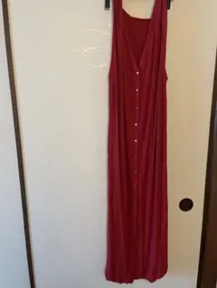 Sea Room lynn ノースリーブワンピース M レッド